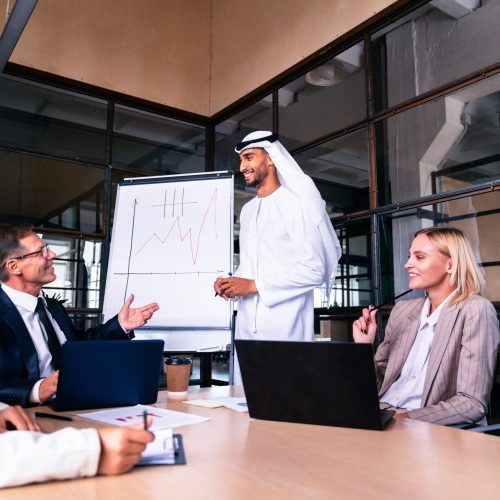 Multiethnic,Corporate,Business,Team,Meeting,In,The,Office,For,A